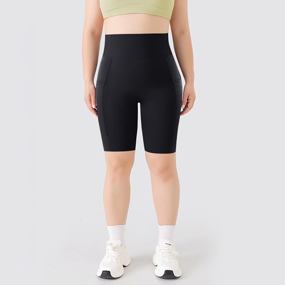 Viconow Tummy Control Workout Shorts for Women with Pockets